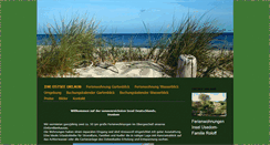 Desktop Screenshot of ferienwohnung-insel-usedom-roloff.com